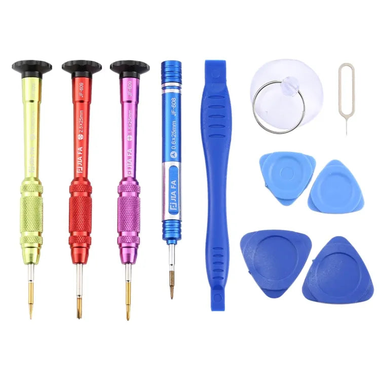 JIAFA 15-in-1 reparatiehandgereedschap schroevendraaiergereedschapsset voor iPhone-serie