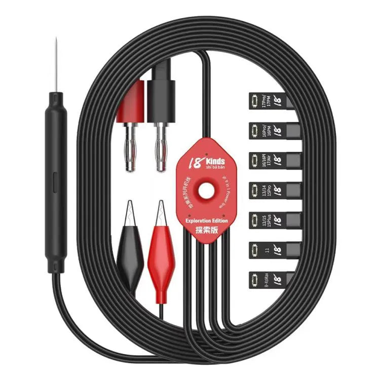 18 soorten Exploration Edition Power Line voor iPhone 8-17 Pro Max