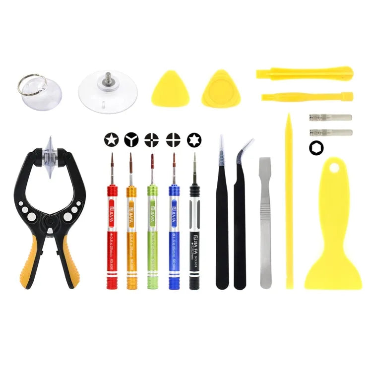 JIAFA JF-8148 19-in-1 telefoonreparatieset met tas