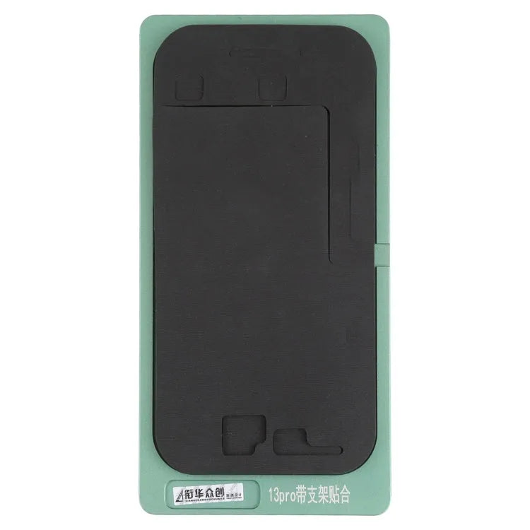 LCD-scherm met frame bezel positionering mat vaste mal voor iPhone 13 pro