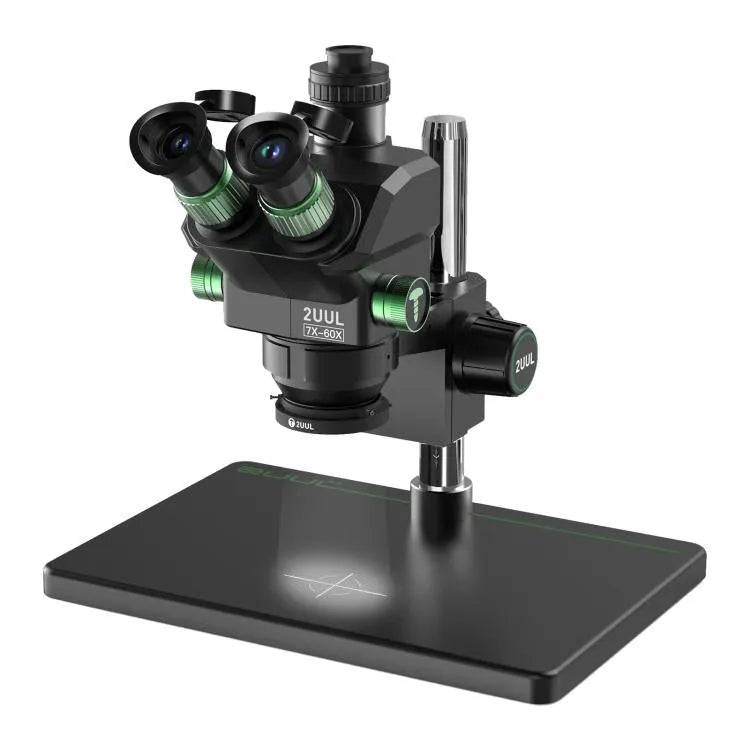 2uul MC7060-A1 7-60x synchrone zoom trinoculaire microscoop