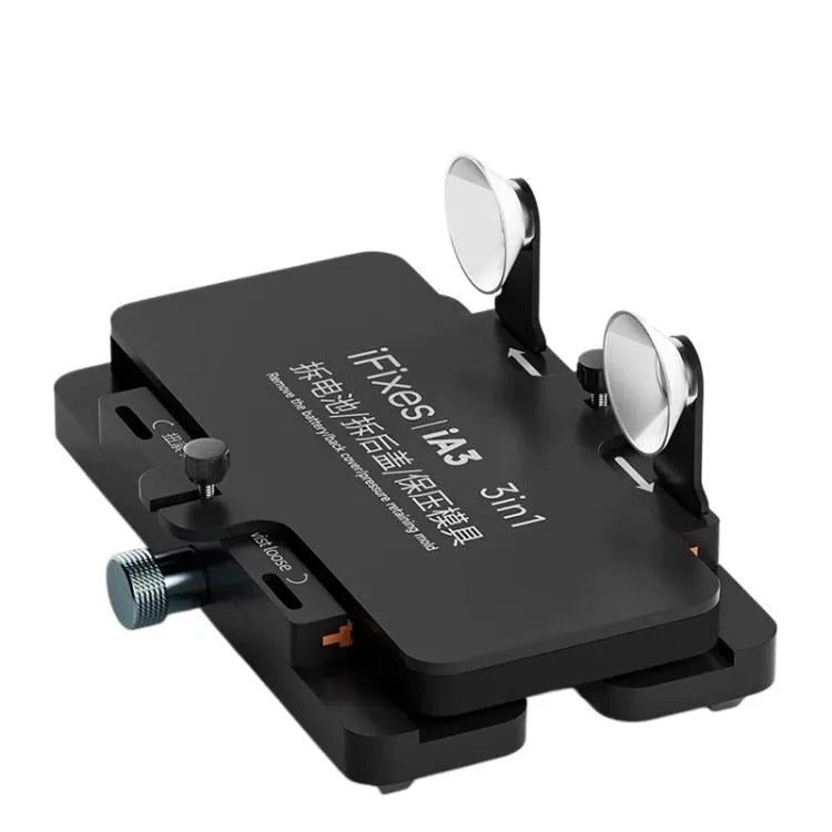 iFixes iA3 3-in-1 universele telefoonreparatieklem voor het verwijderen van de batterijachterklep (drukvasthoudende mal)
