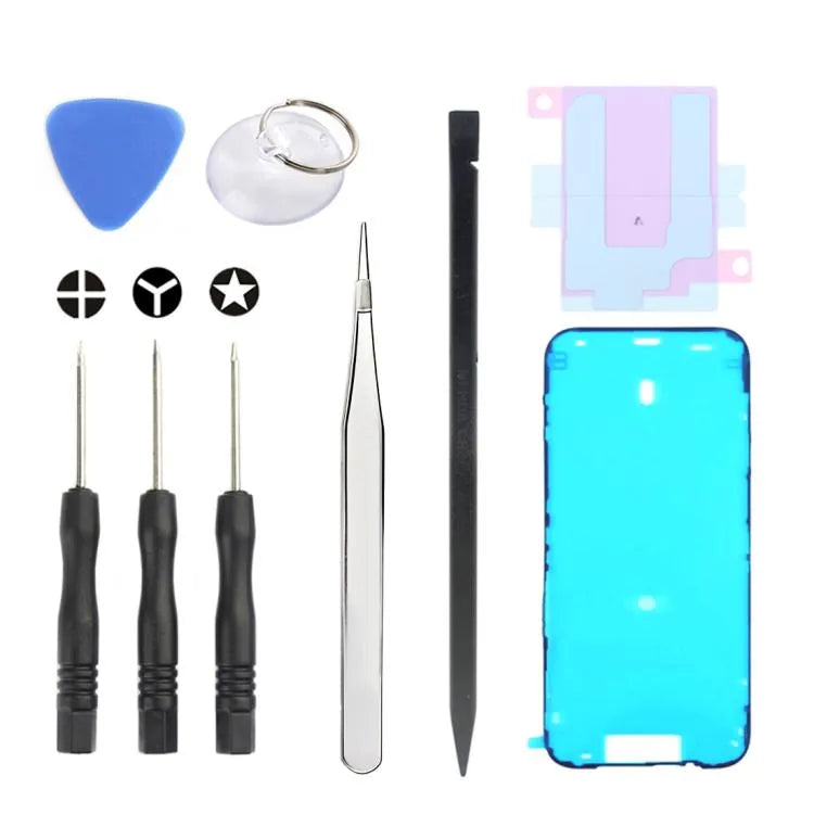 17 Pro Max: JIAFA JF-8162 9-in-1 batterijlijm + waterdichte lijm + reparatieset voor iPhone