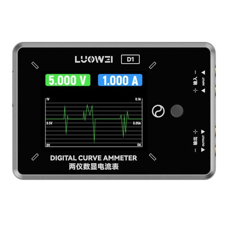 Luowei LW-D1 Geïsoleerde Voeding Ontwerp Digitale Curve Ampèremeter