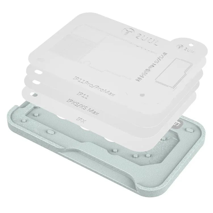 2uul BH41 Middle Layer BGA Reballing Stencil Platform Set voor iPhone X-11-serie