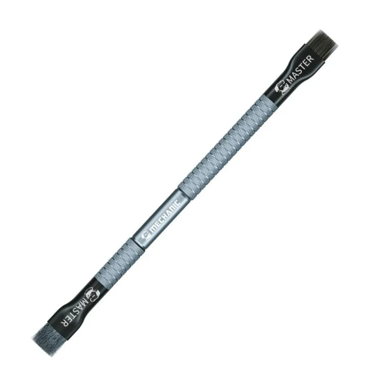 MONTEUR Mobiele telefoon Moederbord Chip Ontgommende borstel PCB-onttining Reinigingscilinder Lange steelborstel, stijl: dubbele bakkebaarden + staaldraad