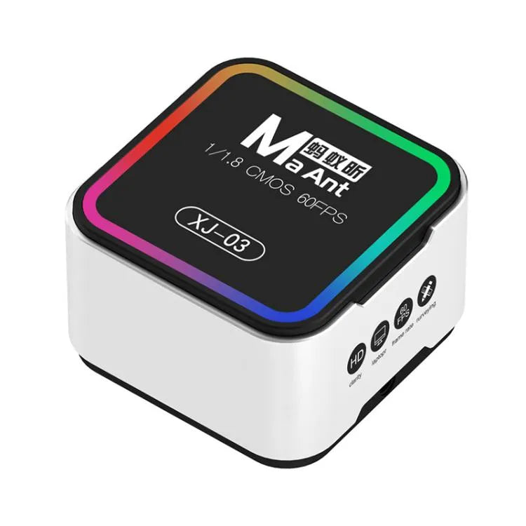 MaAnt XJ-03 Kleurrijke HDMI/USB-uitgang 60FPS HD-microscoopcamera (wit)