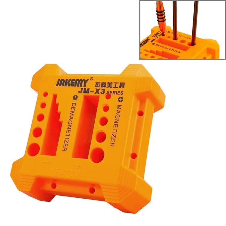 JAKEMY JM-X3 Magnetiseur / Demagnetizer met schroevendraaiergaten, maat: groot