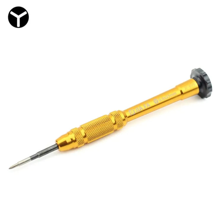 JIAFA JF-609-0.6Y Tri-point 0.6 reparatieschroevendraaier voor iPhone X / 8 / 8P / 7 / 7P & Apple Watch (goud)
