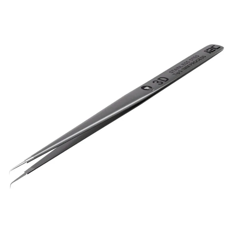 i2C NS-serie Super Alloy hoge precisie roestvrij staal superharde extra punt vliegende draad pincet, model: NS-04 gebogen punt