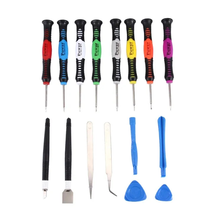 Professionele veelzijdige schroevendraaierset voor iPhone 5 & 5S & 5C / iPhone 4 & 4S / Galaxy-serie (2811B-1)