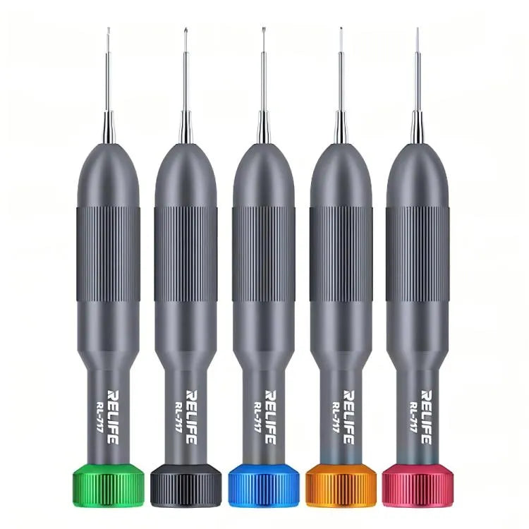 RELIFE RL-717 Rocket-Head schroevendraaiers voor demontage en reparatie (5-in-1 set)