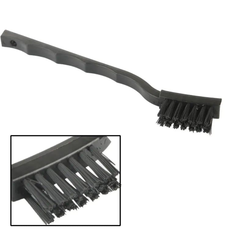 17,5 cm elektronische component gebogen antistatische borstel (zwart)
