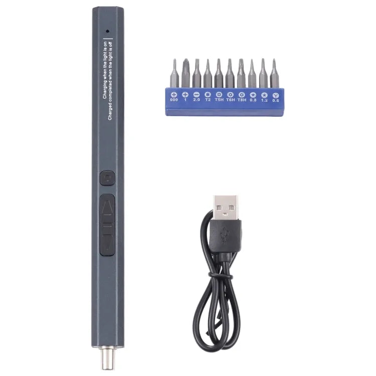 12 in 1 Type-C-poort oplaadbare draadloze elektrische schroevendraaier set