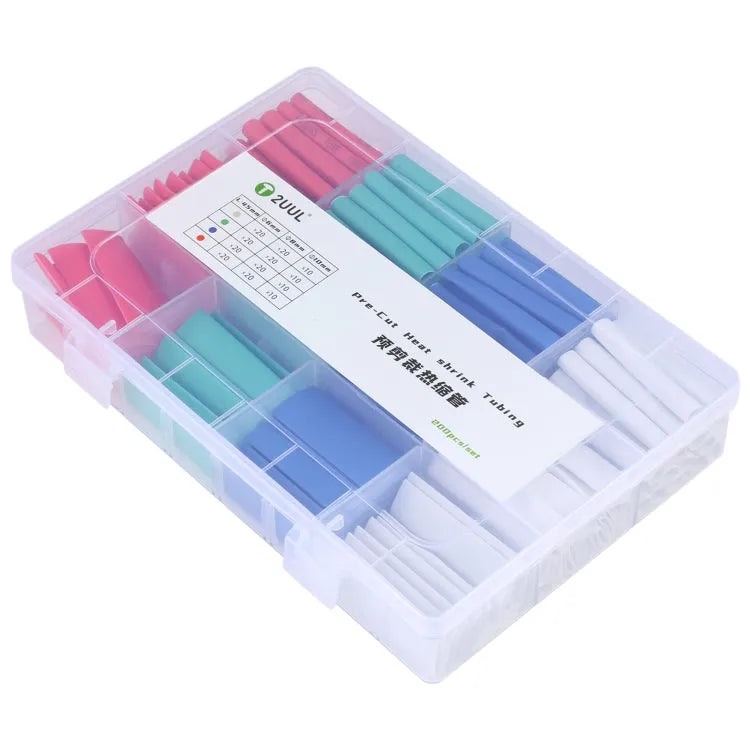 2UUL 200 stks/set VOORGESNEDEN Krimpkousen