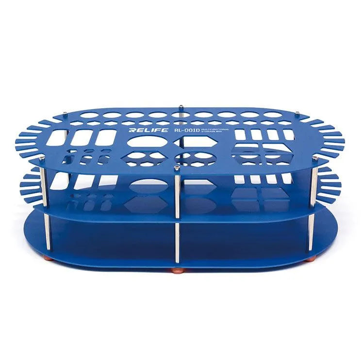 RELIFE RL-001D Multifunctionele reparatie-opbergdoos, bureau, schroevendraaier-displayrek, reparatiegereedschap, pengat-opbergrek