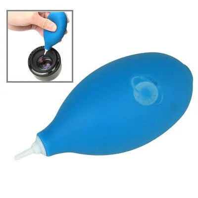Stofblazer Luchtpompreiniger met plastic punt voor precisie circuitlassen / toetsenbord / sensorlens Camera / horloge (blauw)