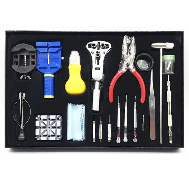 20 sets horlogereparatiegereedschap Set schroevendraaiers Case Opener