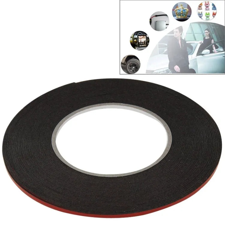 1 cm spons dubbelzijdige sticker tape, lengte: 10m
