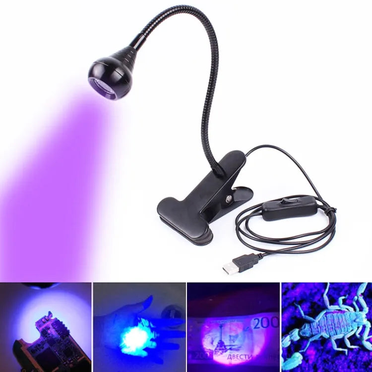 Mobiele telefoon UV-lijmuithardingslicht Led UV-zaklamp