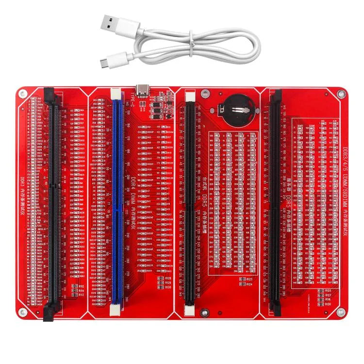 HuiMinTONG HMT-TT07 4-in-1 Speichertester DDR3/DDR4/DDR5 mit LED