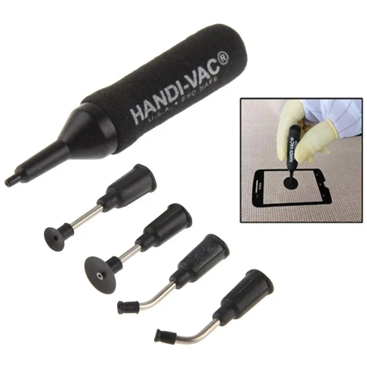 Stylo Aspirateur Vide Antistatique pour Composants IC — Noir