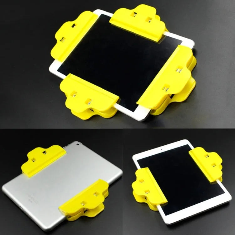 10 PCS Mobile Phone Tiltable Self-Adhesive Screen Clip Set