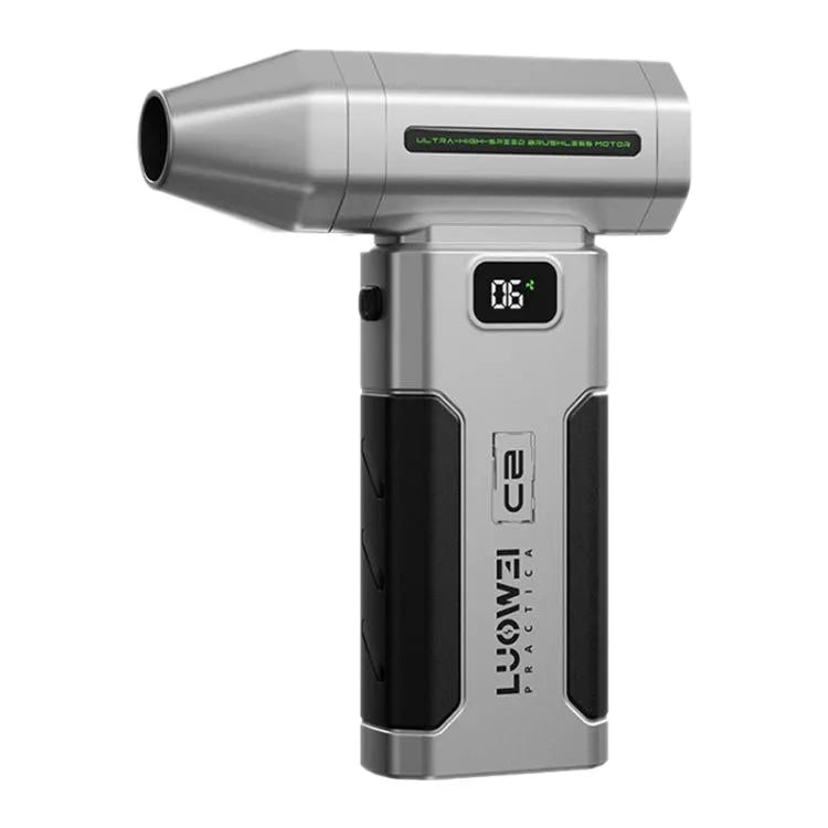 Luowei C2 Draagbare Mini Jet Ventilator — Oplaadbaar Stofverwijderaar