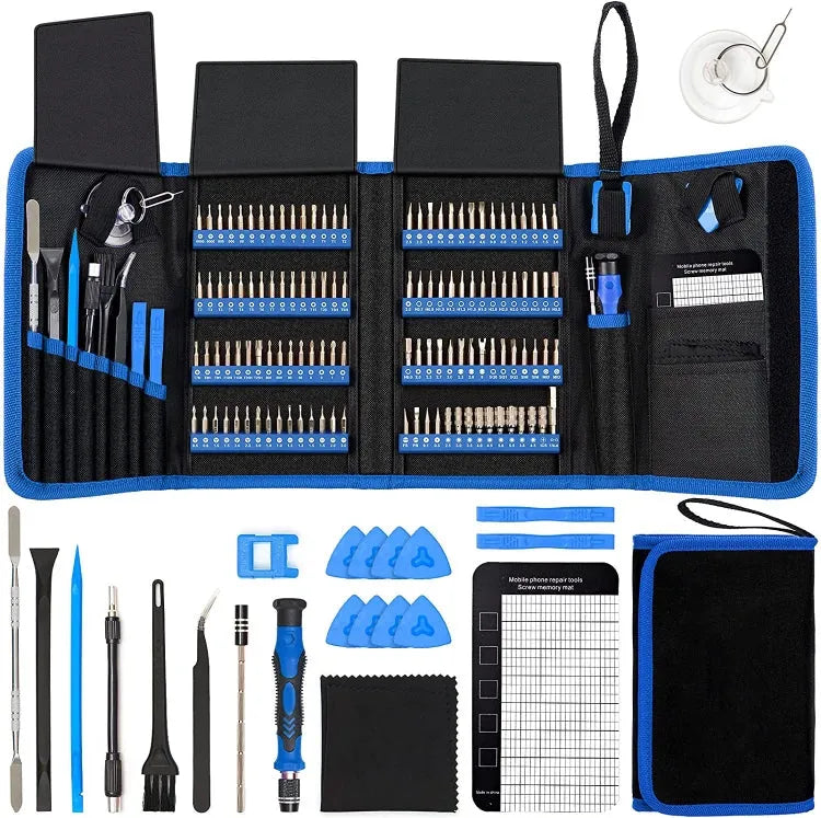 142-in-1 precisie-schroevendraaierset Magnetische schroevendraaier-bitkit voor pc-telefoonreparatietool