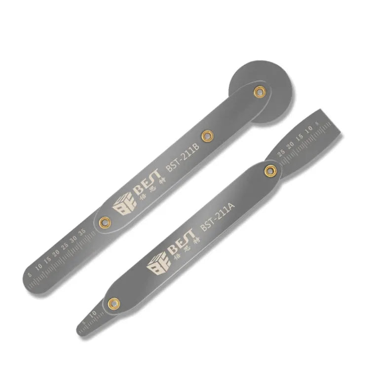 BEST BST-211A / B Universele mobiele telefoon reparatie Opener Tool Metaal Demonteer Crowbar Metal Steel Pry Tool Set