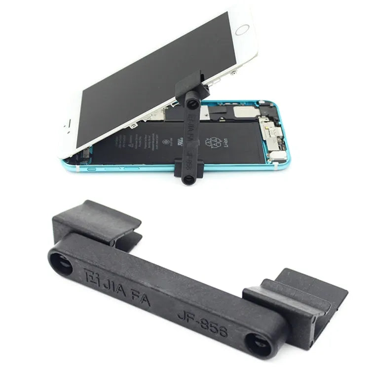2 STUKS JIAFA JF-856 Universele 360 graden rotatie Mobiele telefoonscherm reparatiehouders (zwart)