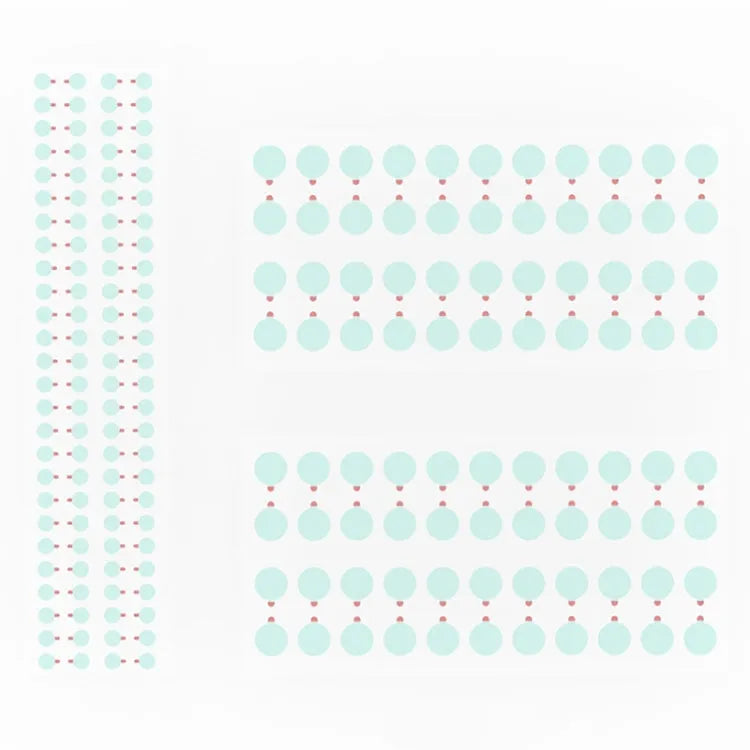 Sticker Protection Caméra Téléphone 2UUL 1000 pcs 7mm/12mm