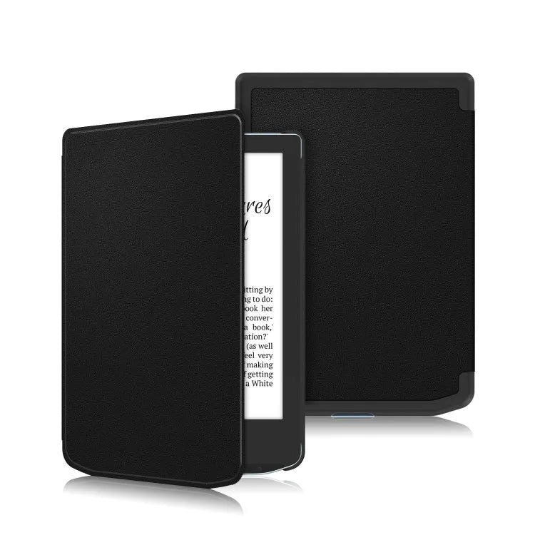Lederen smart cover voor PocketBook Verse Pro (zwart)