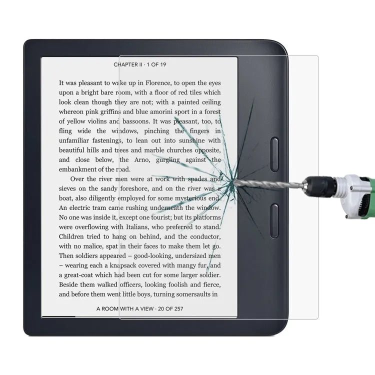 Geharde glasfolie voor Kobo Libra Color 7.0 2024 (9H, 0,3 mm)