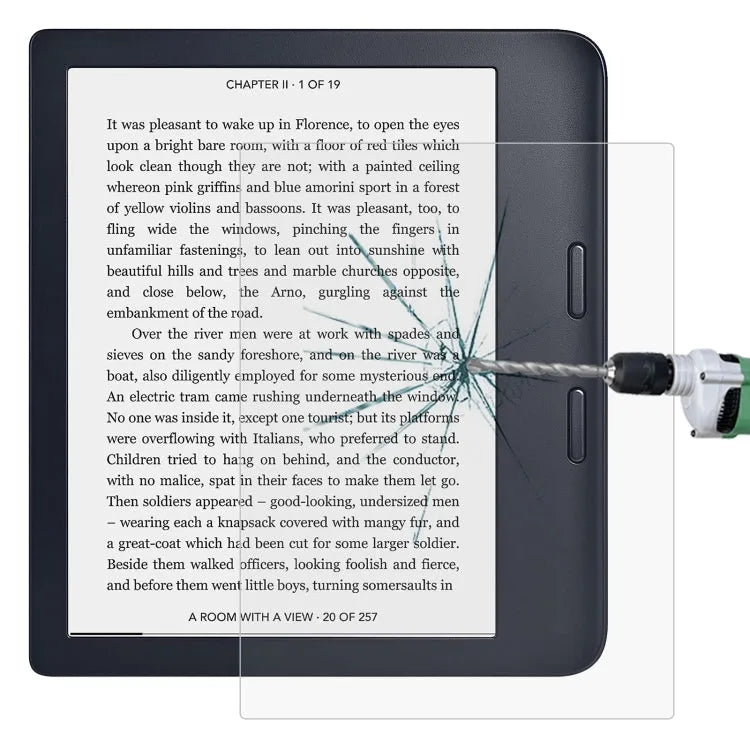 Geharde glasfolie voor Kobo Libra 2 (9H, 0,3 mm)