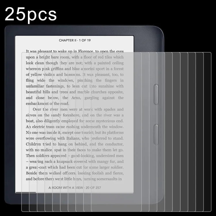 Geharde glasfolie 9H voor Kobo Libra 2 (25 stuks)