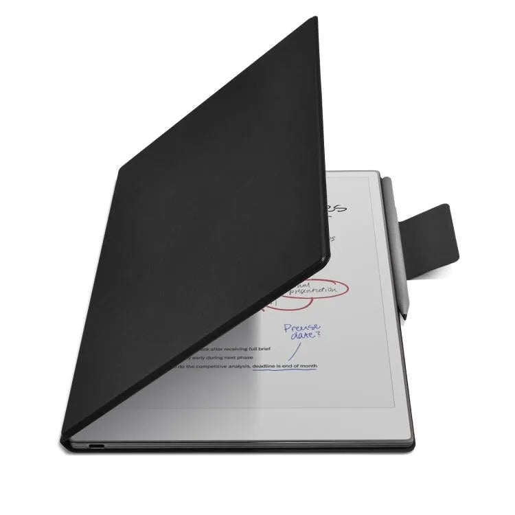 Magnetische leren smart tablethoes voor reMarkable Paper Pro Move 7.3 (zwart)