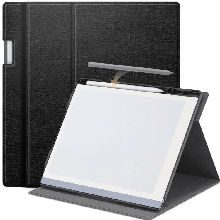 Verstelbare multi-viewing folio cover voor reMarkable 2 10,3 inch (2020, zwart)