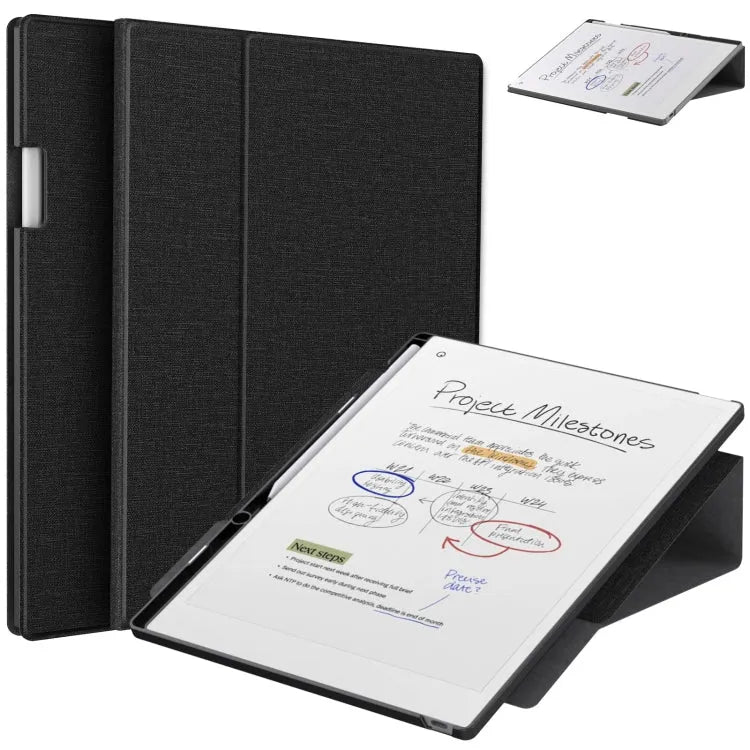 Roterende slaapcase voor reMarkable Paper Pro 11,8 inch (2024, zwart)