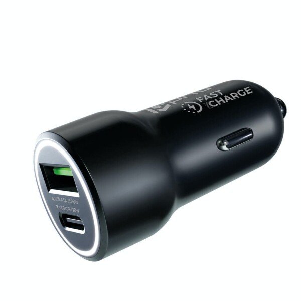 Prio 20W PD Autolader (1x USB / 1x USB-C) PCC-1102