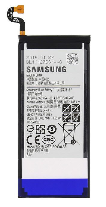 Samsung batterij EB-BG930ABE - Galaxy S7 - 3000 mAh
