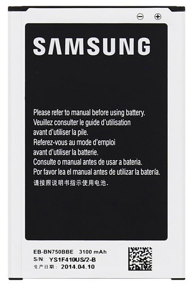 Samsung batterij EB-BN750BBE 3100 mAh Origineel