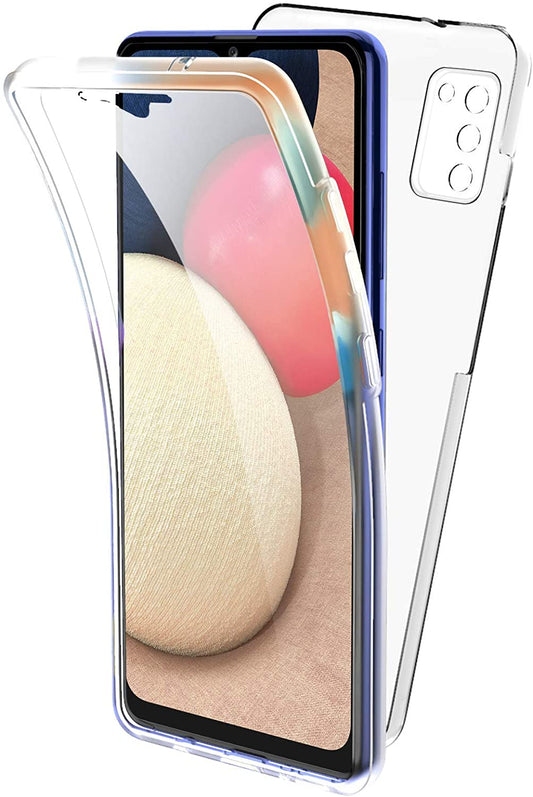 Samsung Galaxy A02s TPU hoesje voor + achter