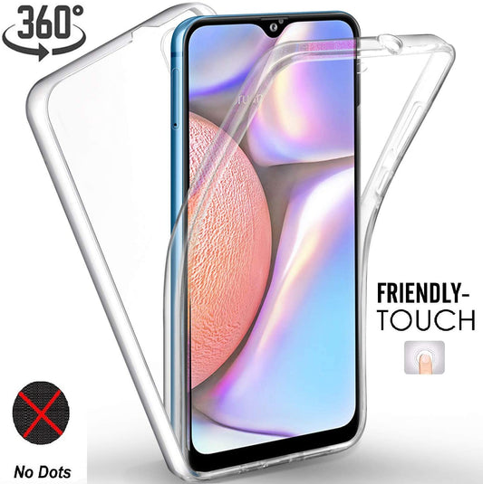 Samsung Galaxy A10s TPU hoesje voor + achter