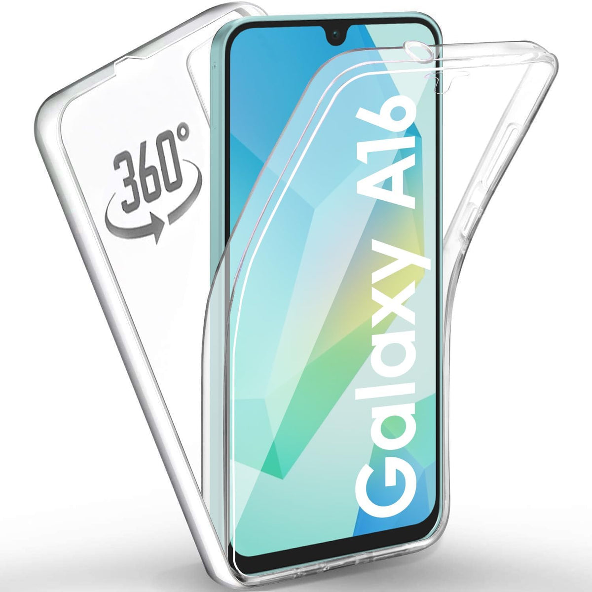 Samsung Galaxy A16 TPU hoesje voor + achter