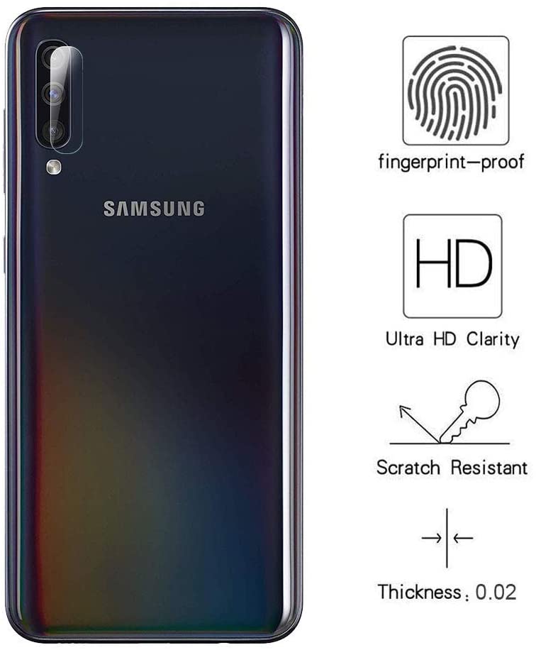 Samsung Galaxy A21 Camera lens protector - Tempered Glass