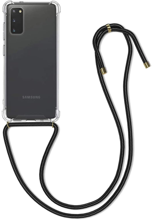 Samsung Galaxy A21s crossbody hoesje met draag koord