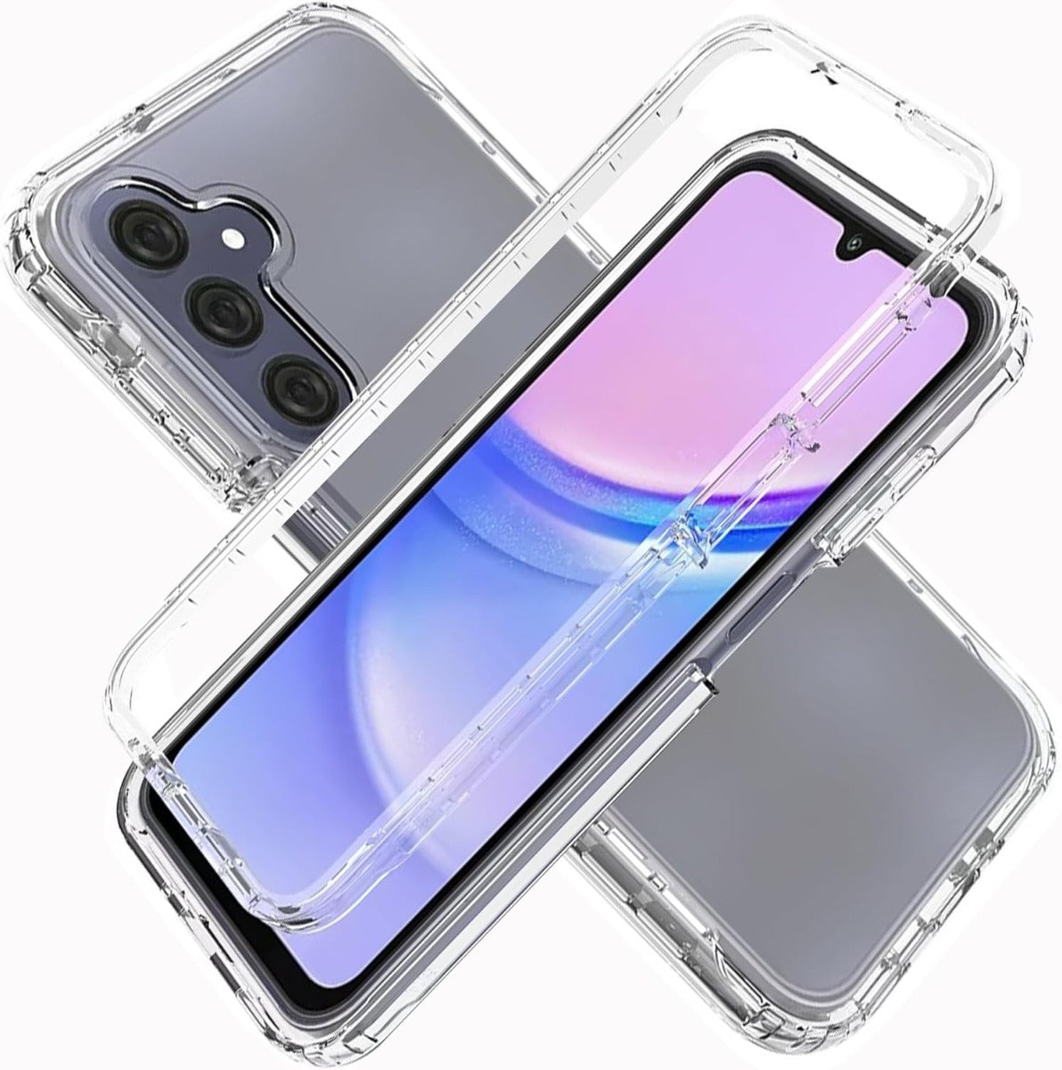 Samsung Galaxy A27 TPU hoesje voor + achter