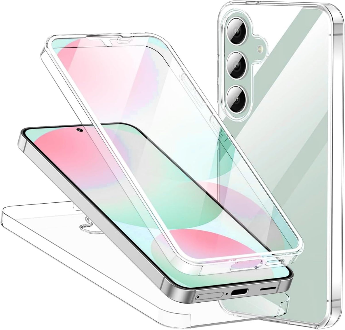 Samsung Galaxy A37 TPU hoesje voor + achter