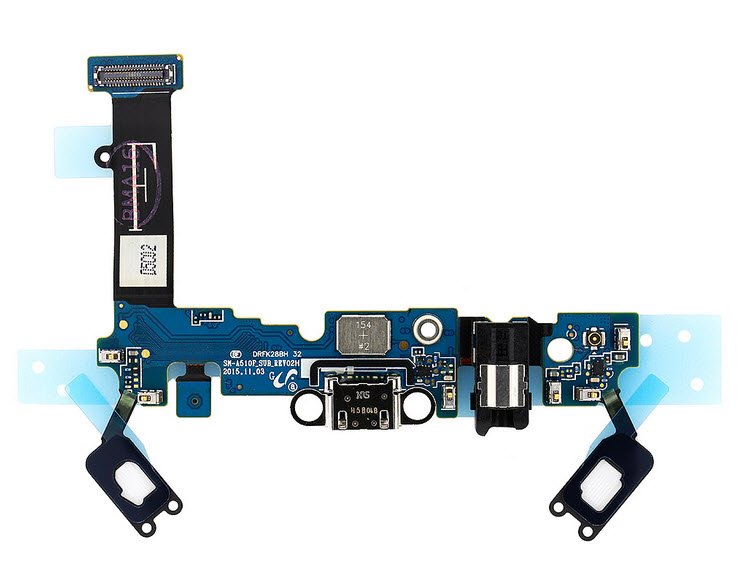 Samsung Galaxy A5 2016 Micro USB connector met board